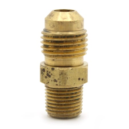 Thrifco Plumbing No. 48F 5/16 Inch Flare x 1/8 Inch MIP Brass Adapter 4401315